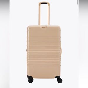 BEIS Tan carry on roller